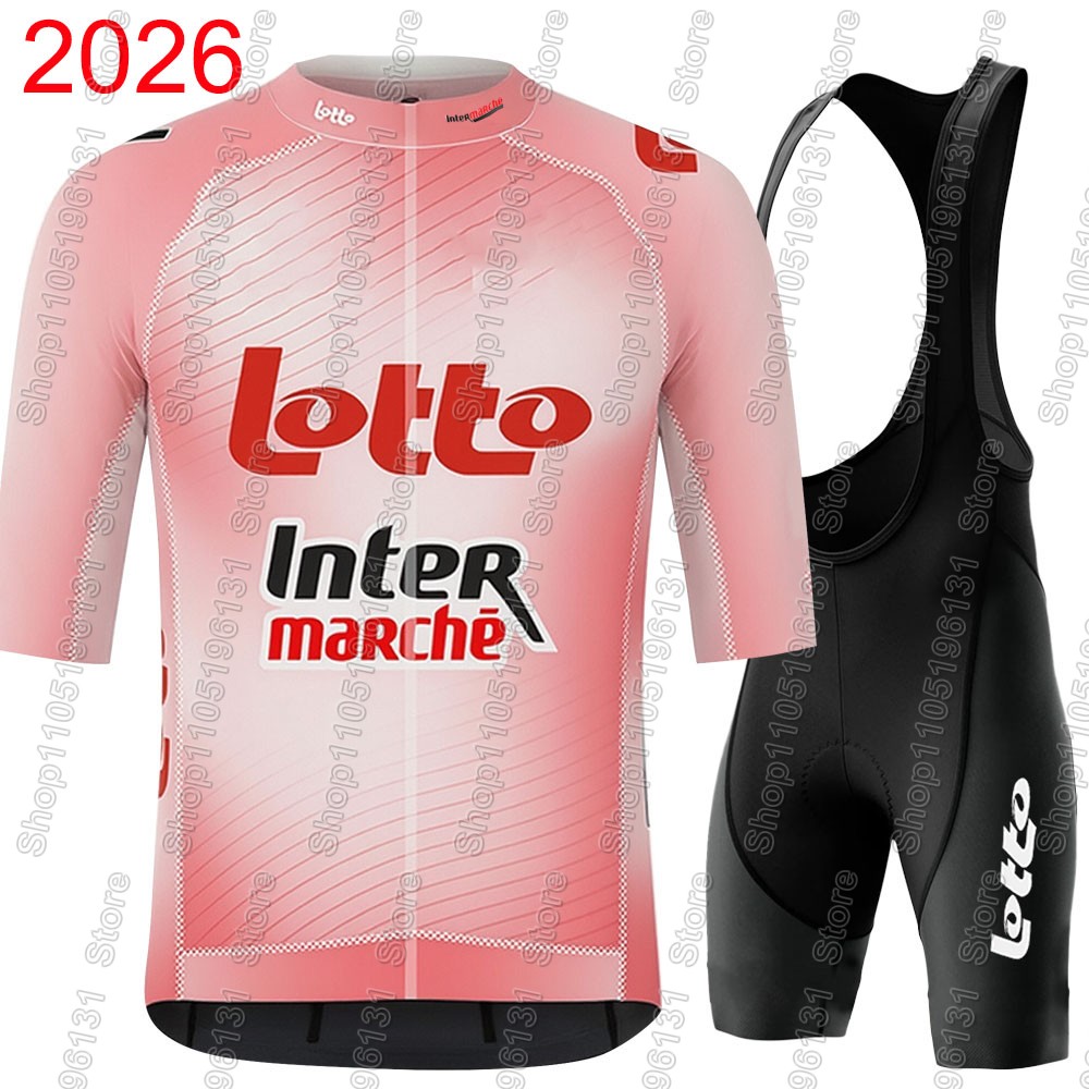 Cycling Commuter Jacket - Lotto Intermarché 2026 Radsport-Trikot-Set Herren Sommer