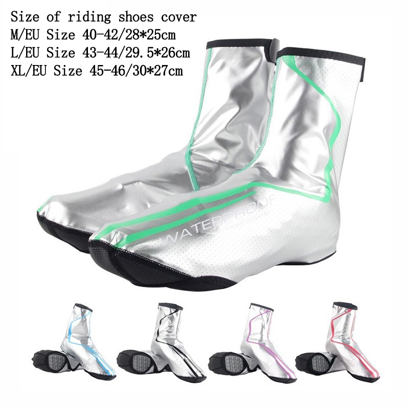 Winter Cycling Commute - Wasserdichte Fahrradschuhüberzieher Unisex PU Fahrrad-Überschuhe Winter-Pendler-Galoschen