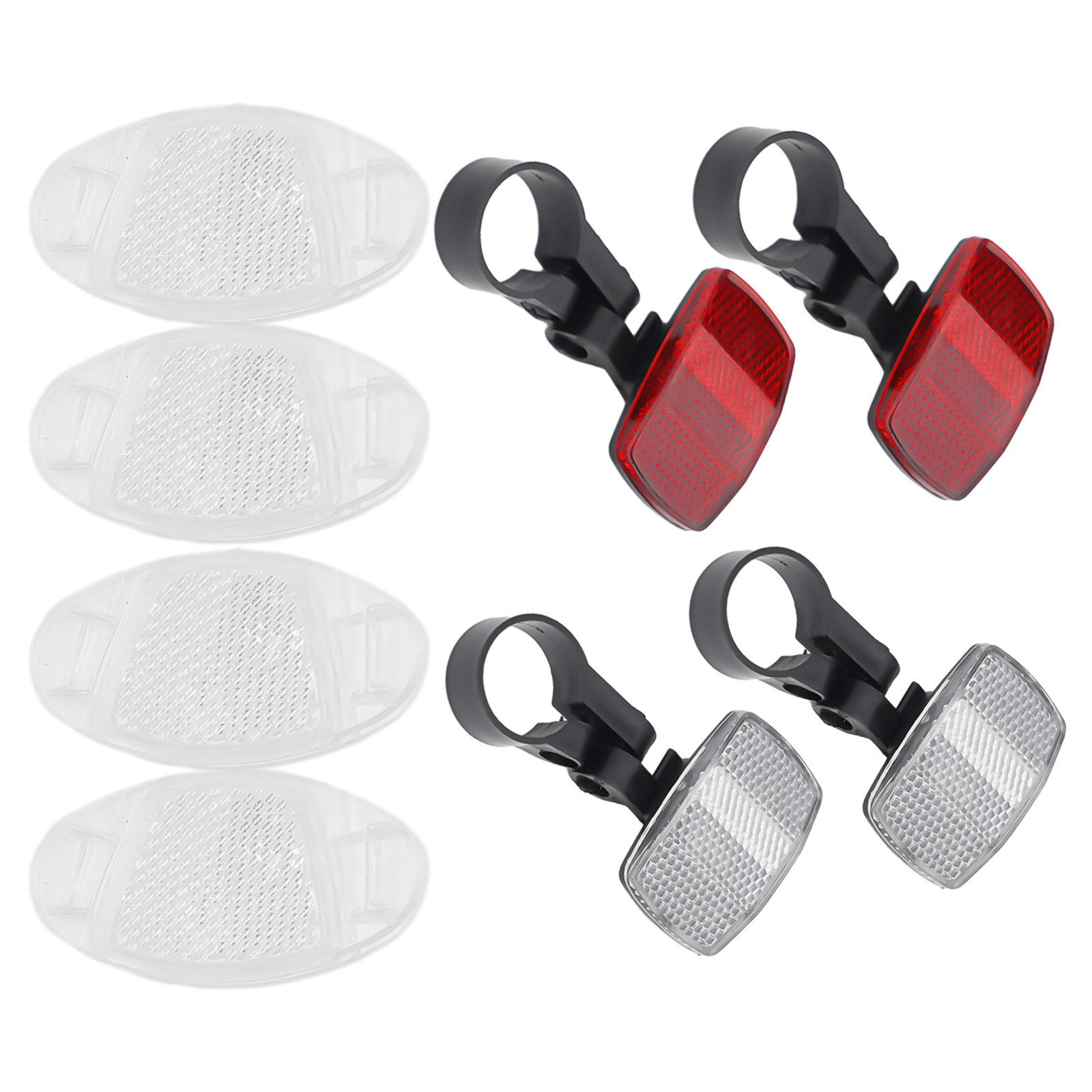 Spoke Reflector Set - Speichenreflektoren-Set für Fahrräder: Vorne und Hinten