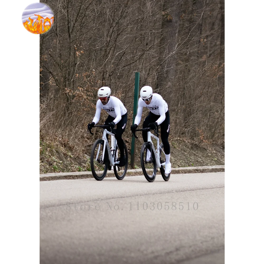 Cycling Commuter Jacket - RH77 Winter LongSleeves Radfahren Jersey Winter