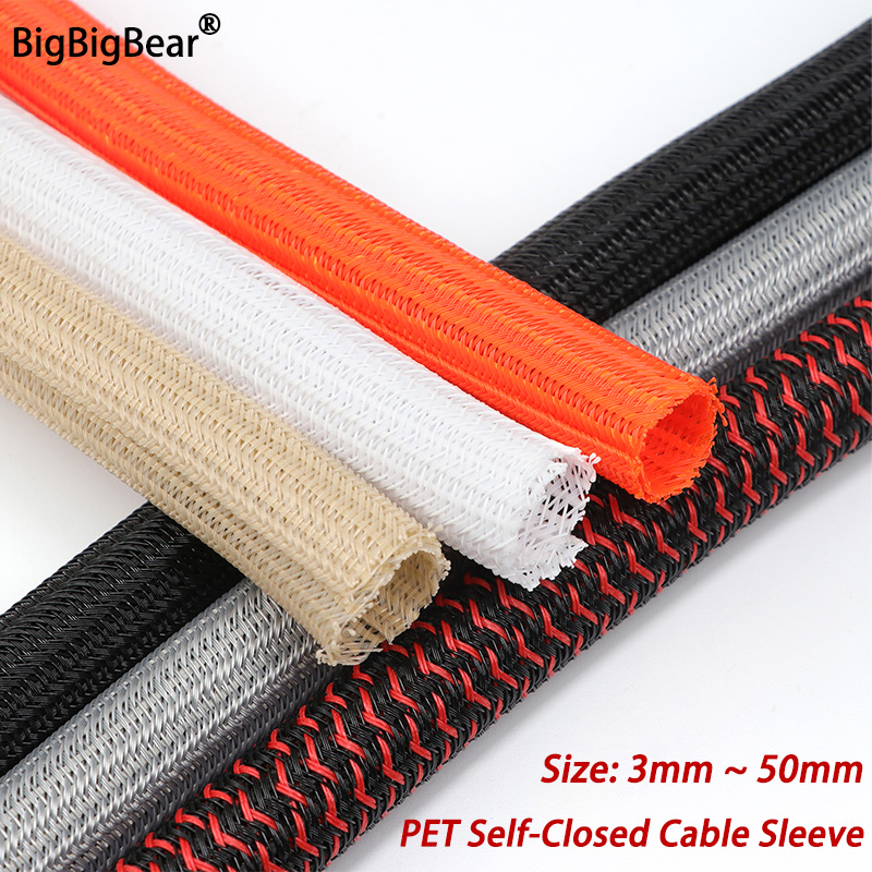 Cable Lock Flexible - 3/5/10 m PET-Kabelhülse, selbstverschließend, 3 mm–50