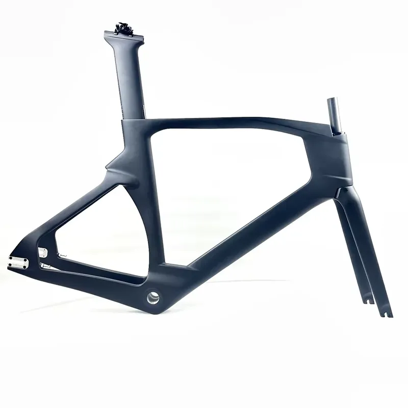 Cycling Commute Speed - 700c Fixed-Gear-Rennrad mit Carbonrahmen, Singlespeed-Fixie-Fahrrad für