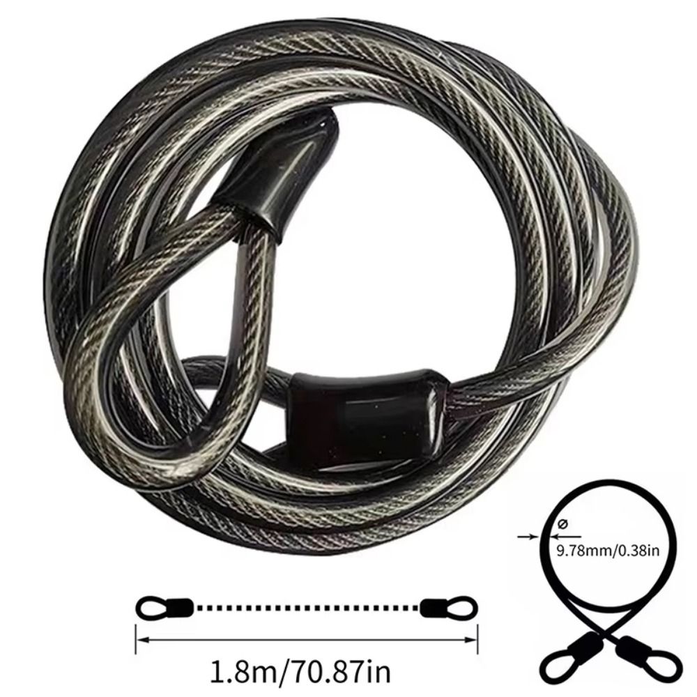 Diebstahlsicheres Fahrradschlo – Cable Lock Flexible Bewertung und Preis