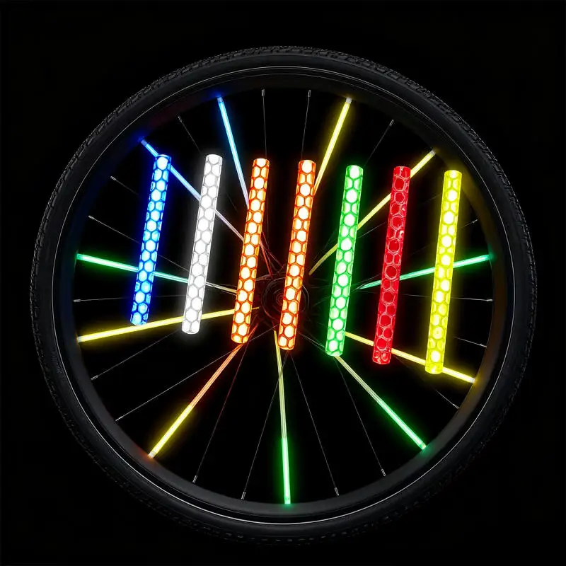 Bunte Fahrrad Rad Speichen Ref – Spoke Reflector Set Bewertung und Preis