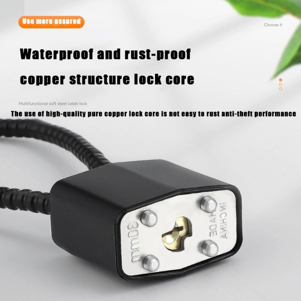 Tragbares Multifunktionales Ka – Cable Lock Flexible Bewertung und Preis