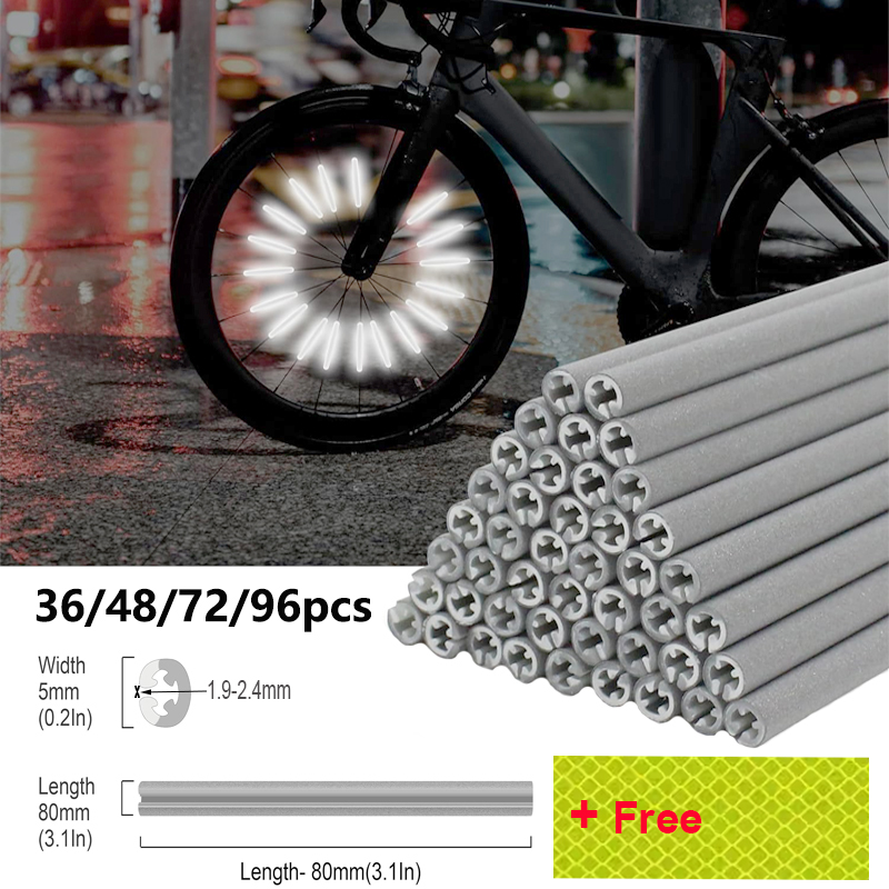 36/48/72/96 Stück 8 cm Speiche – Spoke Reflector Set Bewertung und Preis